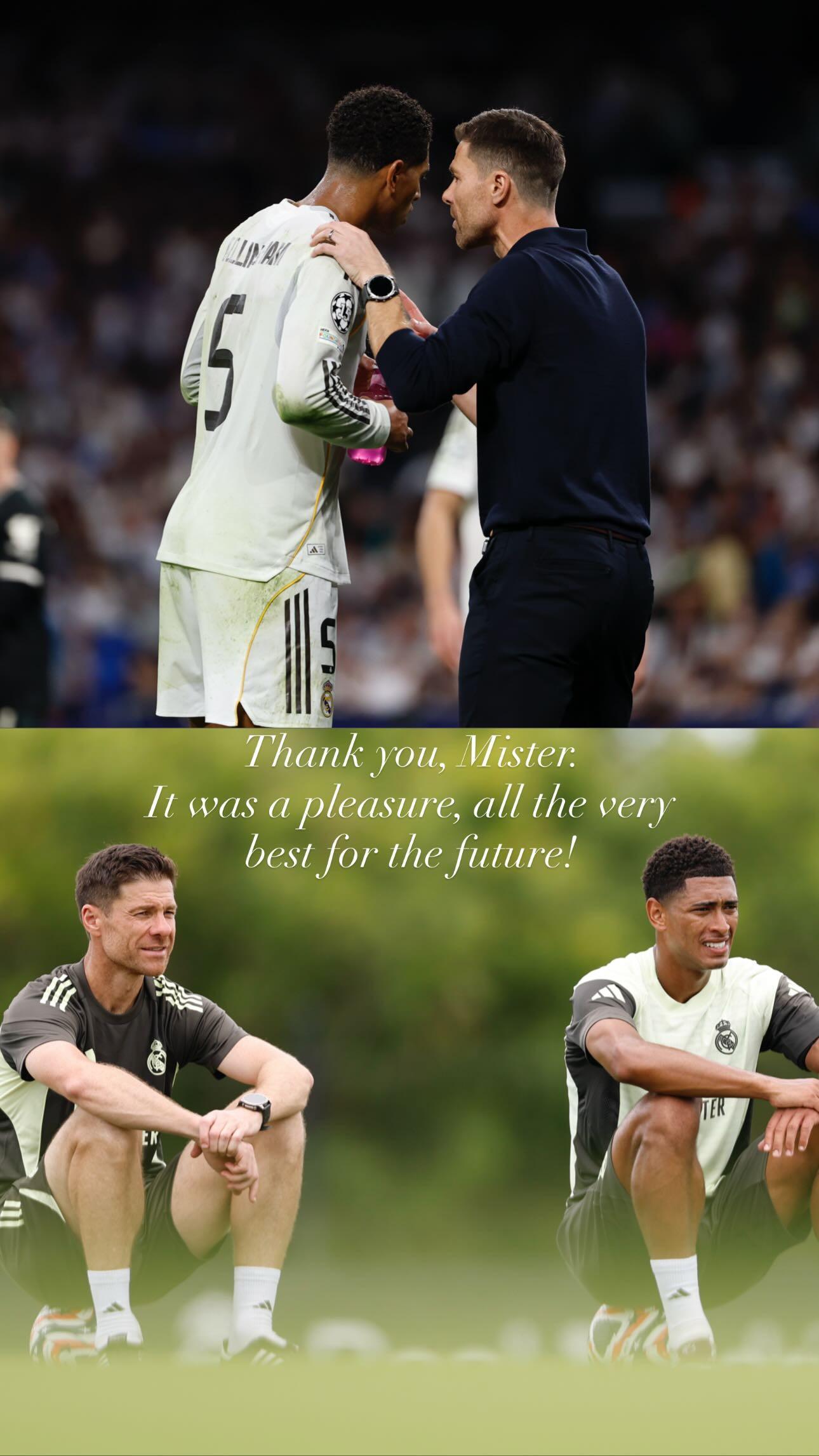 体育视频直播-贝林厄姆告别阿隆索：谢谢你教练，祝你未来一切顺利